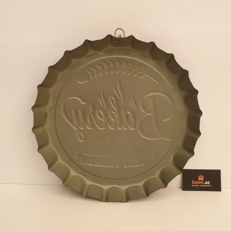 Металические картины в виде крышки bakery